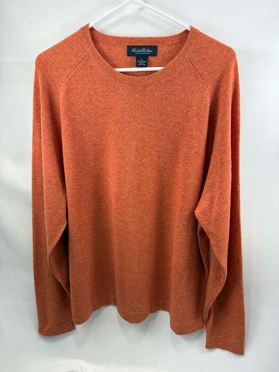 Lot of 4 Brooks Brothers 100% Pure Cashmere Sweaters Mens XL V-Neck & Crewneck - Picture 12 of 16